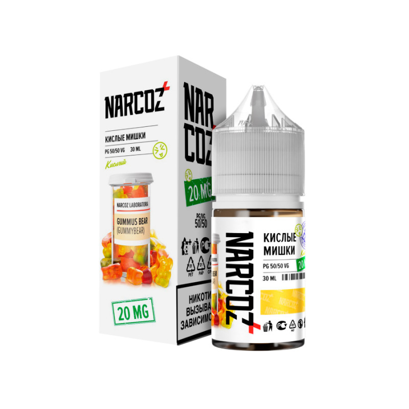 Фото и внешний вид — NARCOZ 30ml - Кислые Мишки (Кислый) S