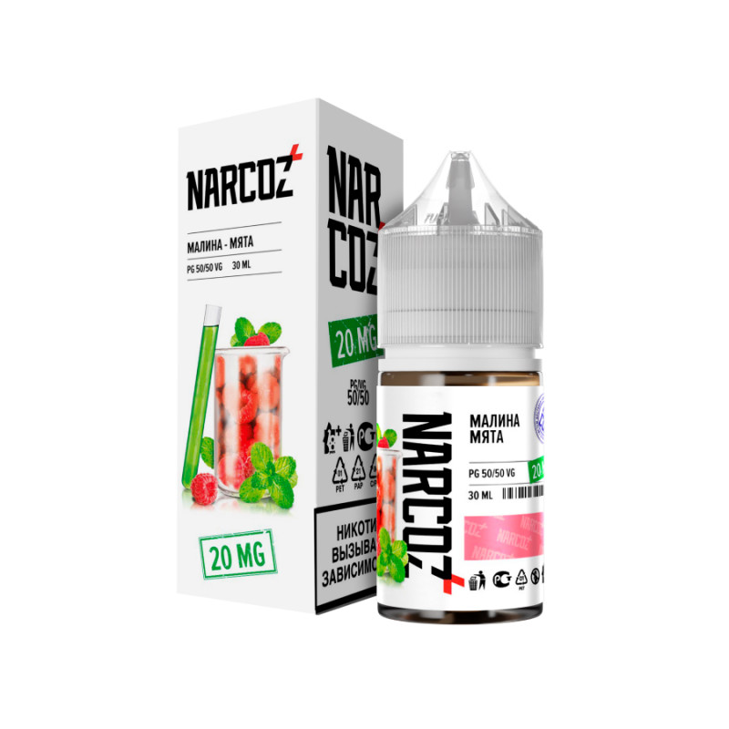 Фото и внешний вид — NARCOZ 30ml - Малина Мята N