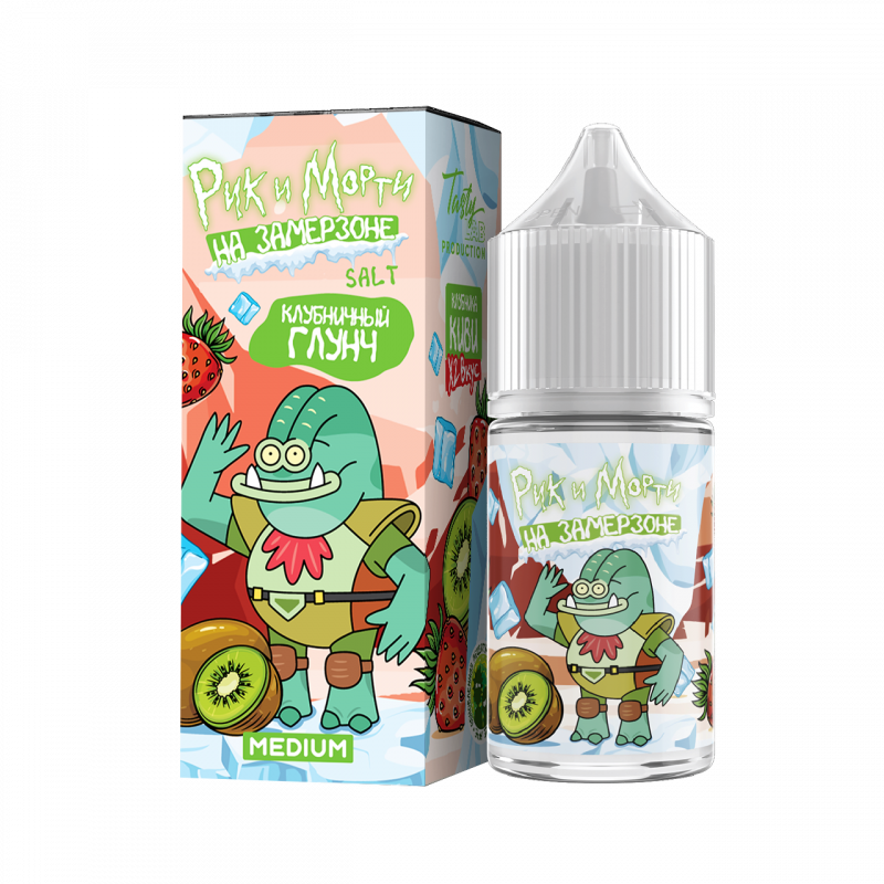 Фото и внешний вид — RICK and MORTY На Замерзоне SALT 30ml - Клубника Киви N