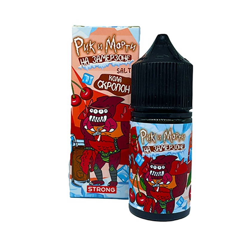 Фото и внешний вид — RICK and MORTY На Замерзоне SALT 30ml - Кола Вишня N