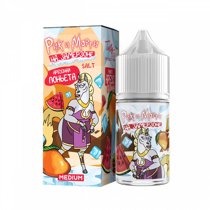Фото и внешний вид — RICK and MORTY На Замерзоне SALT 30ml - Манго Арбуз N