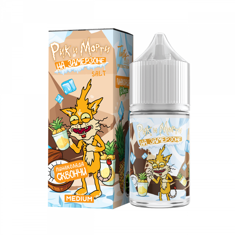 Фото и внешний вид — RICK and MORTY На Замерзоне SALT 30ml - Пина Колада N