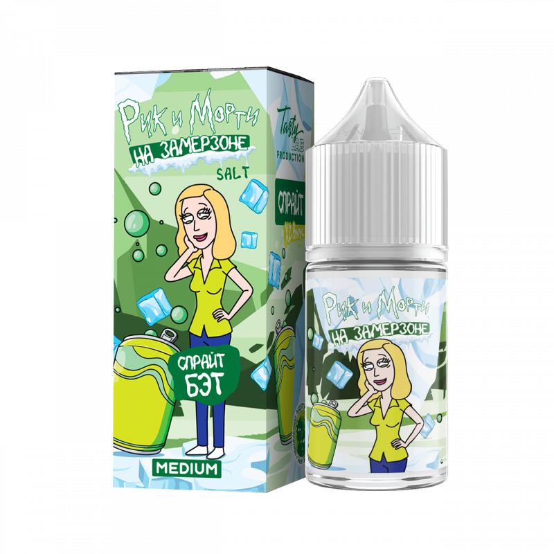 Фото и внешний вид — RICK and MORTY На Замерзоне SALT 30ml - Спрайт N