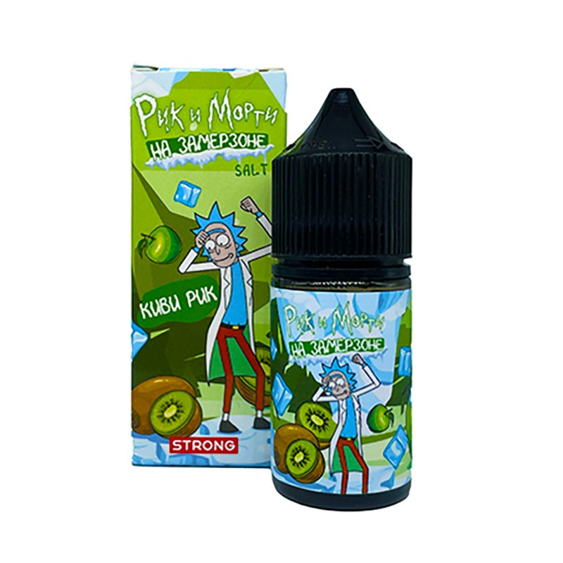 Фото и внешний вид — RICK and MORTY На Замерзоне SALT 30ml - Яблоко Киви N