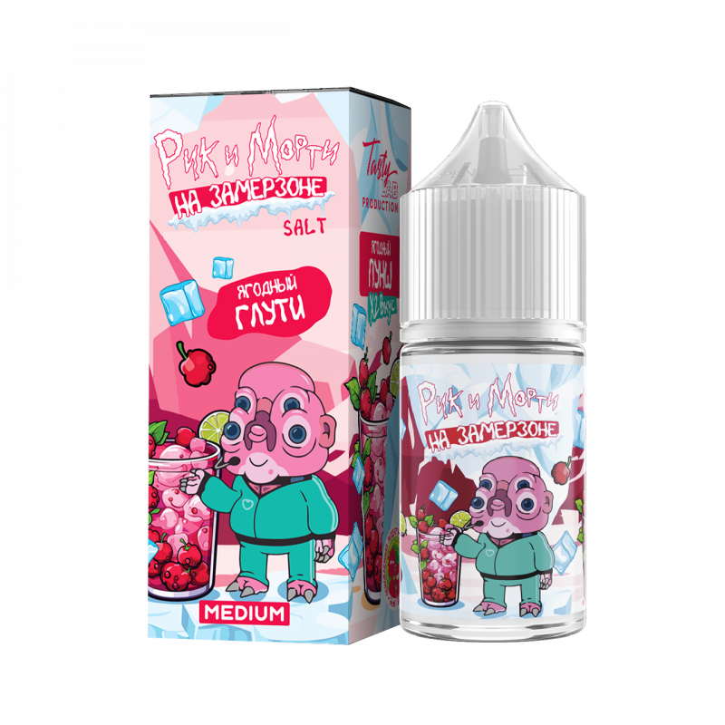 Фото и внешний вид — RICK and MORTY На Замерзоне SALT 30ml - Ягодный Пунш N