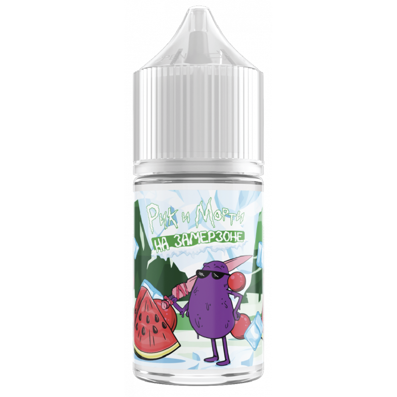 Фото и внешний вид — RICK and MORTY На Замерзоне SALT 30ml - Арбузная Жвачка S