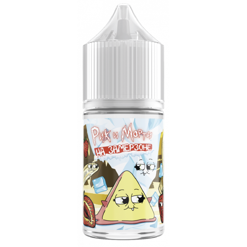 Фото и внешний вид — RICK and MORTY На Замерзоне SALT 30ml - Банан Клубника S