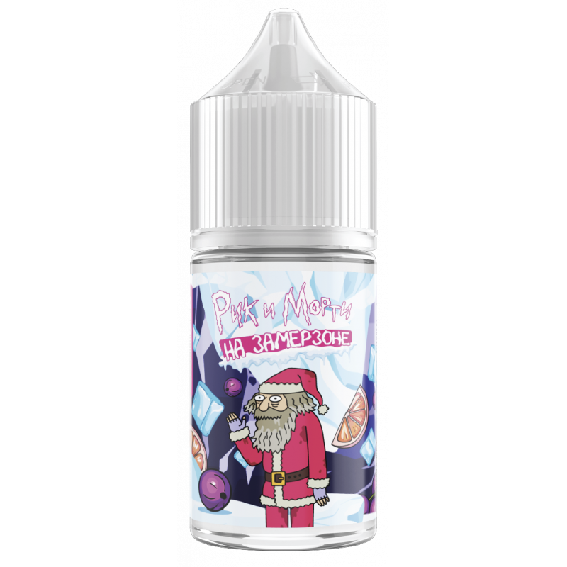 Фото и внешний вид — RICK and MORTY На Замерзоне SALT 30ml - Грейпфрут Чёрная Смородина S