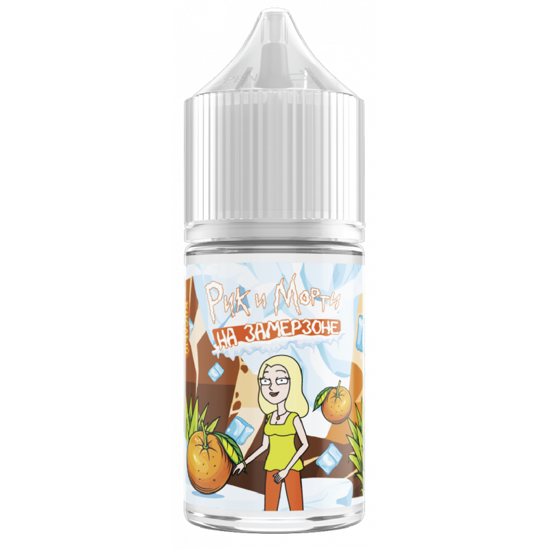 Фото и внешний вид — RICK and MORTY На Замерзоне SALT 30ml - Кислый Ананас Апельсин S
