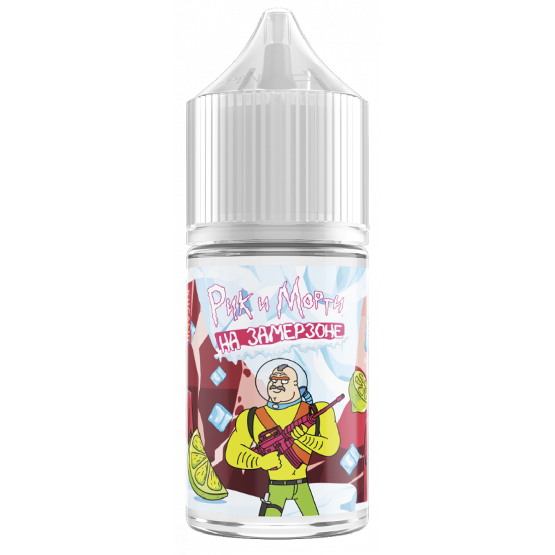 Фото и внешний вид — RICK and MORTY На Замерзоне SALT 30ml - Кислый Арбуз Лайм S