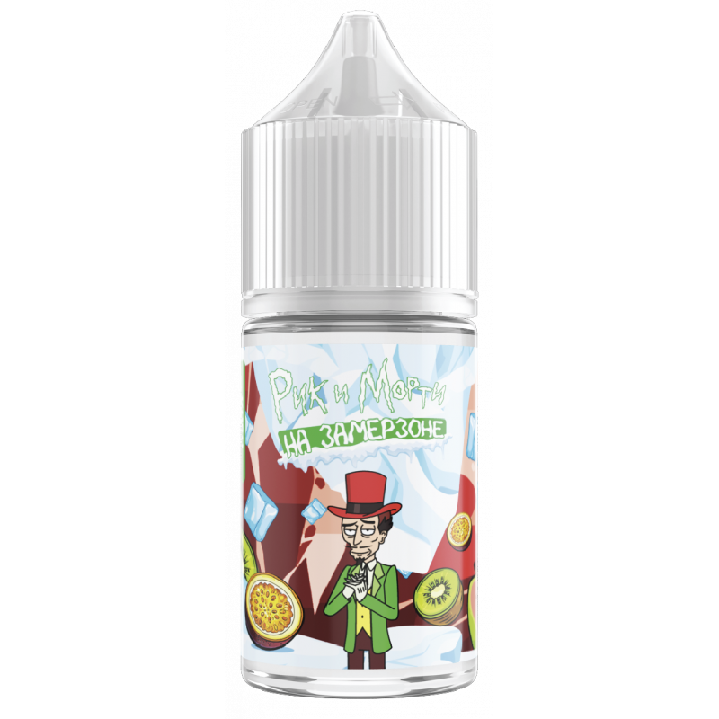 Фото и внешний вид — RICK and MORTY На Замерзоне SALT 30ml - Киви Маракуйя Гуава S