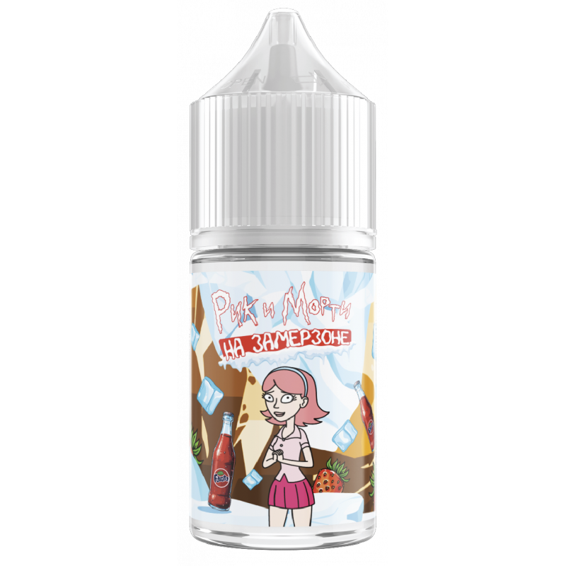 Фото и внешний вид — RICK and MORTY На Замерзоне SALT 30ml - Клубничная Фанта S