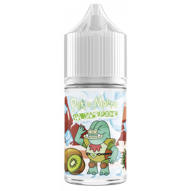 Фото и внешний вид — RICK and MORTY На Замерзоне SALT 30ml - Клубника Киви S