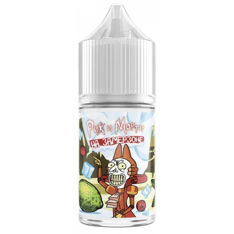 Фото и внешний вид — RICK and MORTY На Замерзоне SALT 30ml - Клюква Лайм S