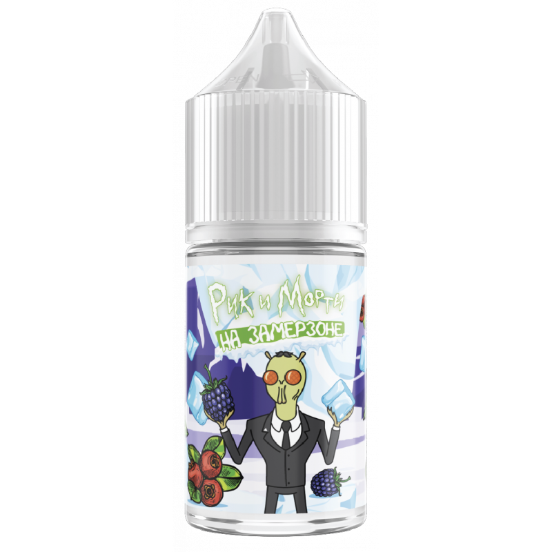 Фото и внешний вид — RICK and MORTY На Замерзоне SALT 30ml - Лесные Ягоды S