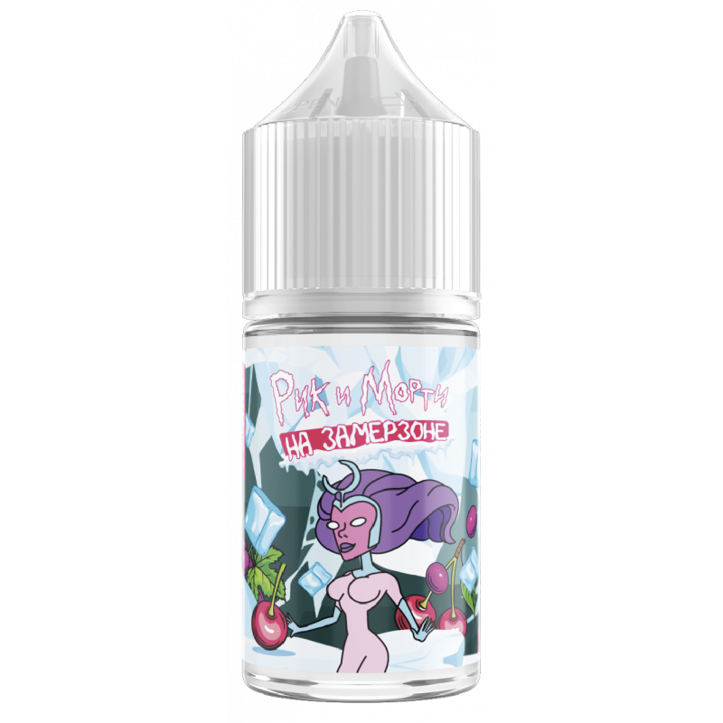 Фото и внешний вид — RICK and MORTY На Замерзоне SALT 30ml - Лимонад Виноград Вишня S
