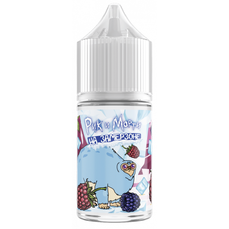 Фото и внешний вид — RICK and MORTY На Замерзоне SALT 30ml - Малина Ежевика S