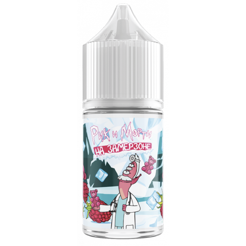 Фото и внешний вид — RICK and MORTY На Замерзоне SALT 30ml - Малиновый Мармелад S