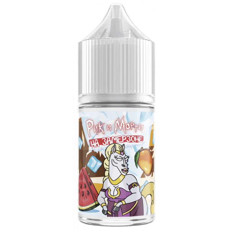 Фото и внешний вид — RICK and MORTY На Замерзоне SALT 30ml - Манго Арбуз S