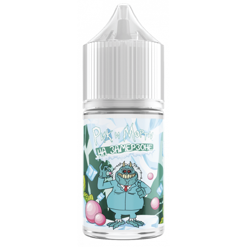Фото и внешний вид — RICK and MORTY На Замерзоне SALT 30ml - Мятный Бабблгам S