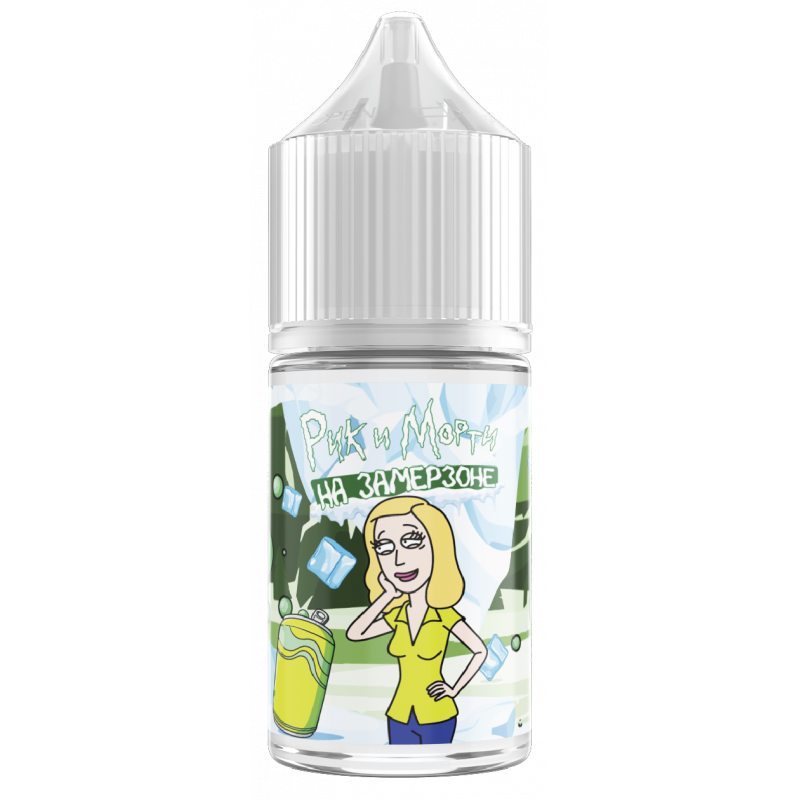 Фото и внешний вид — RICK and MORTY На Замерзоне SALT 30ml - Спрайт S