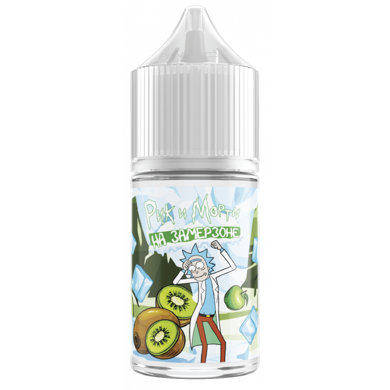 Фото и внешний вид — RICK and MORTY На Замерзоне SALT 30ml - Яблоко Киви S