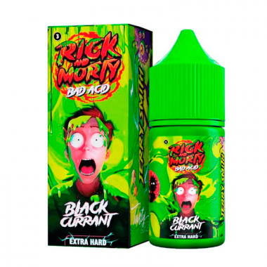 RICK and MORTY Bad Acid SALT 30ml - Чёрная Смородина S