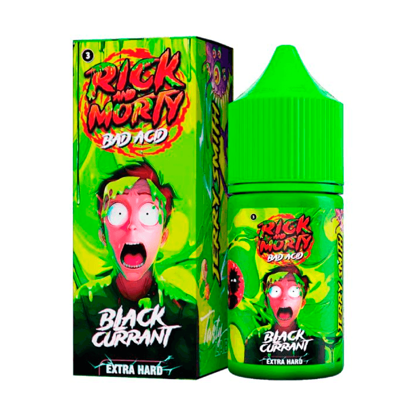 Фото и внешний вид — RICK and MORTY Bad Acid SALT 30ml - Чёрная Смородина S