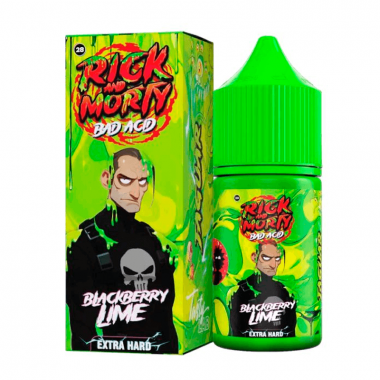 RICK and MORTY Bad Acid SALT 30ml - Ежевика Лайм S
