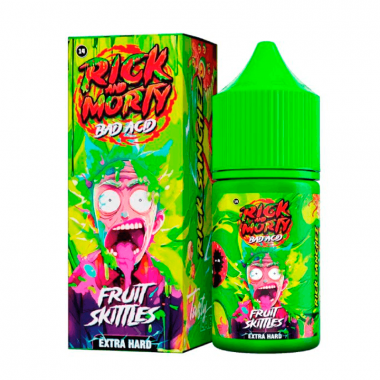 RICK and MORTY Bad Acid SALT 30ml - Skittles S