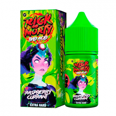 RICK and MORTY Bad Acid SALT 30ml - Малина Смородина S