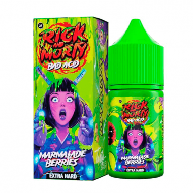 RICK and MORTY Bad Acid SALT 30ml - Ягодный Мармелад S