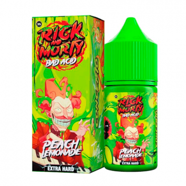 RICK and MORTY Bad Acid SALT 30ml - Персиковый Лимонад S