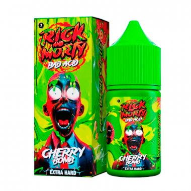 RICK and MORTY Bad Acid SALT 30ml - Взрывная Вишня S