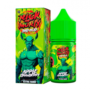 RICK and MORTY Bad Acid SALT 30ml - Яблоко Клубника S