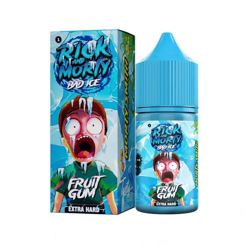 Фото и внешний вид — RICK AND MORTY BAD ICE SALT 30ml - Фруктовая Жвачка S