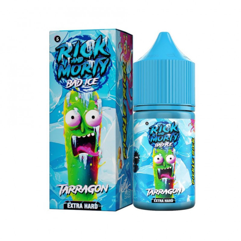 Фото и внешний вид — RICK AND MORTY BAD ICE SALT 30ml - Тархун S