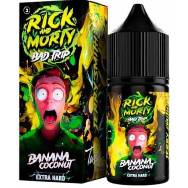 RICK AND MORTY BAD TRIP SALT 30ml - БАНАН КОКОС S