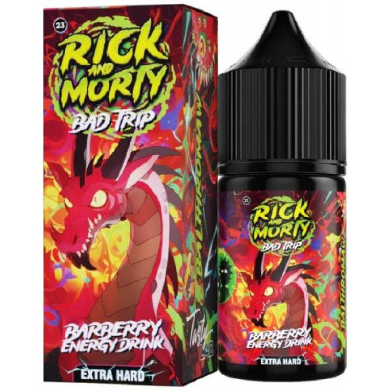 Фото и внешний вид — RICK AND MORTY BAD TRIP SALT 30ml - БАРБАРИС ЭНЕРГЕТИК S
