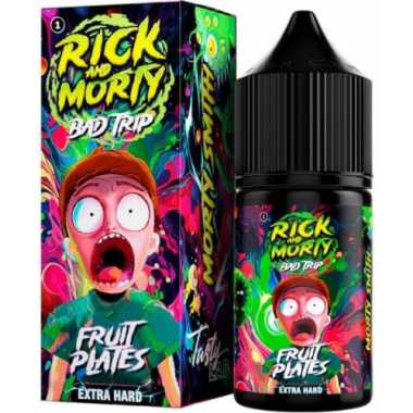 RICK AND MORTY BAD TRIP SALT 30ml - ФРУКТОВЫЕ ПЛАСТИНКИ S