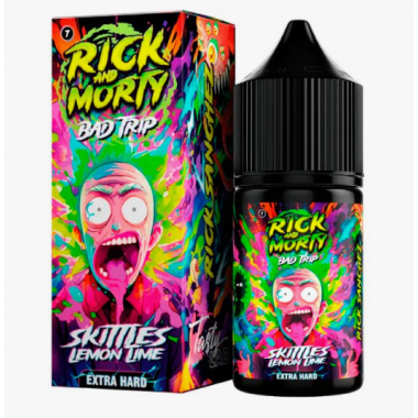 RICK AND MORTY BAD TRIP SALT 30ml - ЛИМОН ЛАЙМ СКИТЛС S