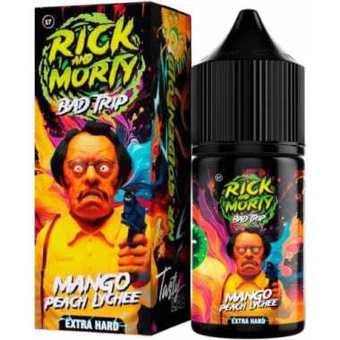 RICK AND MORTY BAD TRIP SALT 30ml - МАНГО ПЕРСИК ЛИЧИ S
