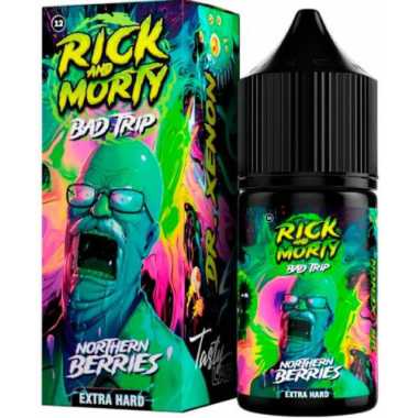 RICK AND MORTY BAD TRIP SALT 30ml - СЕВЕРНЫЕ ЯГОДЫ S