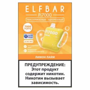 ELFBAR Pi 7000 - Лимон Лайм