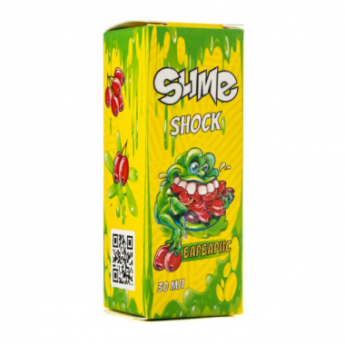 Slime Shock SALT 30ml 10mg - Барбарис