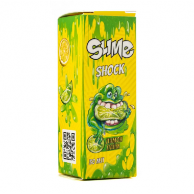 Slime Shock SALT 30ml 10mg - Лимон Лайм