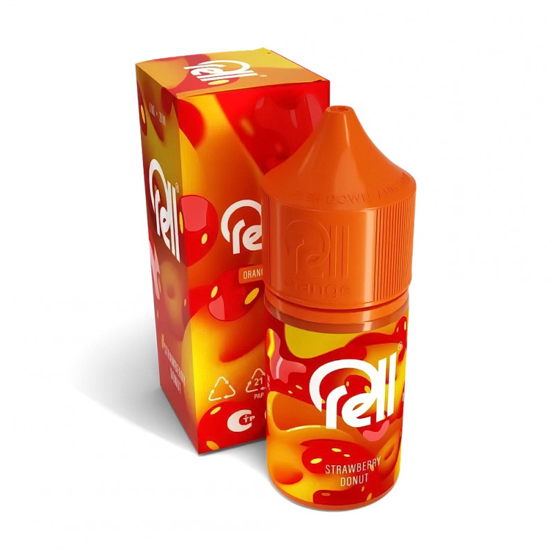 Фото и внешний вид — RELL ORANGE 30ml - Strawberry Donut