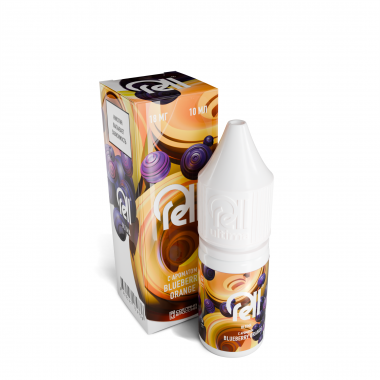 Никотиносодержащая жидкость RELL ULTIMATE (РЕЛЛ УЛЬТИМЕЙТ) Blueberry Orange (Блюберри оранж) 10мл, 20мг