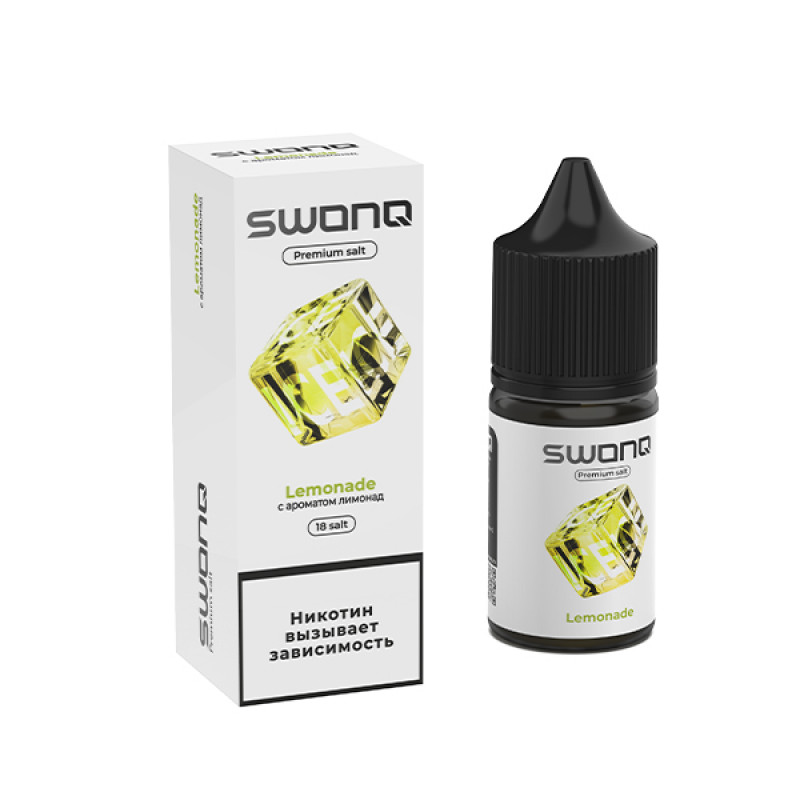 Фото и внешний вид — SWONQ Ice SALT 30ml - Lemonade N