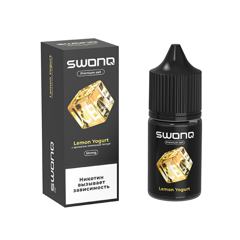 Фото и внешний вид — SWONQ Ice SALT 30ml - Lemon Yoghurt S